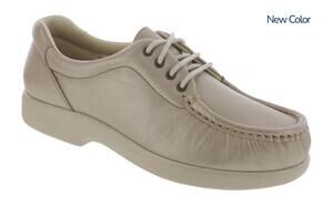 SAS Take Time Pearl Leather Lace Up Loafers Womens Size 9M Tripad Comfort NWT